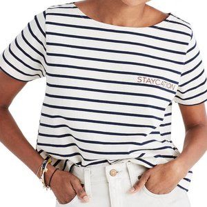 Madewell Embroidered Setlist Staycation Boxy Tee